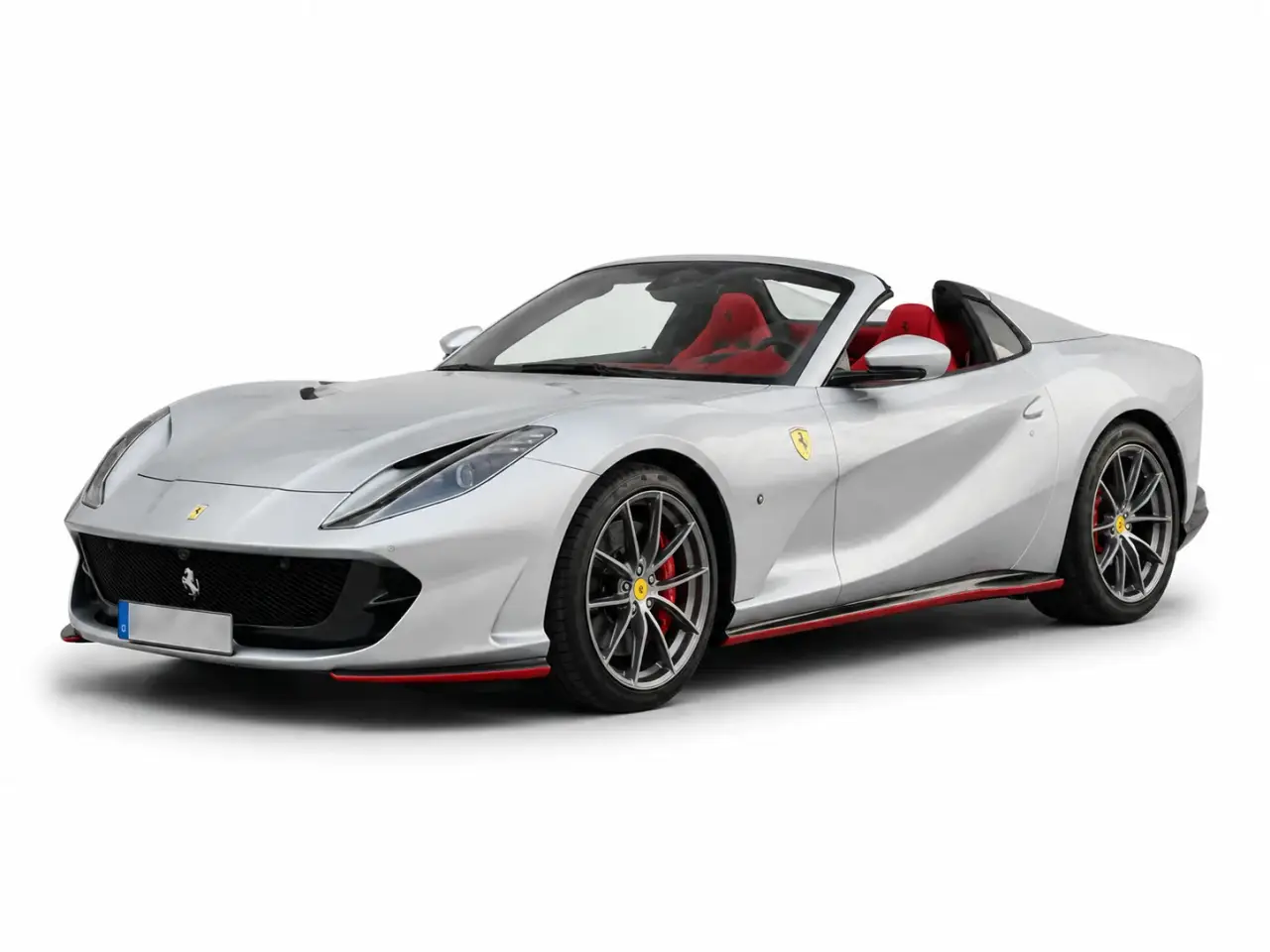 Ferrari 812 GTS 2024, exterior — Sports Car Rental Barcelona, Barcelona. Ferrari 812 GTS en Barcelona El Ferrari 812 GTS 2024 está disponible para alquiler en…