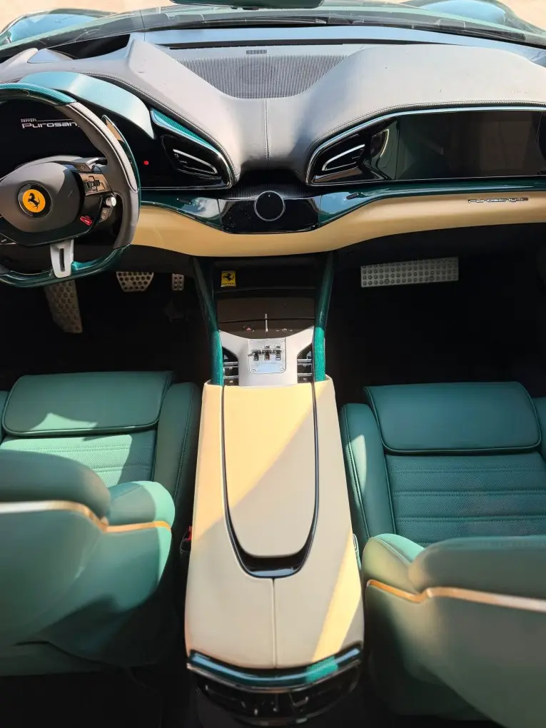 Ferrari Purosangue Atelier 2025, exterior — Sports Car Rental Barcelona, Barcelona. Ferrari Purosangue Atelier en Barcelona El Ferrari Purosangue Atelier 2025 está…