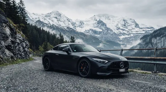 Mercedes Benz GT63 AMG Coupe 2024 — Sports Car Rental Barcelona, Barcelona